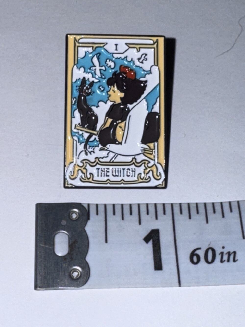The Witch Tarot Card Pin Brooch